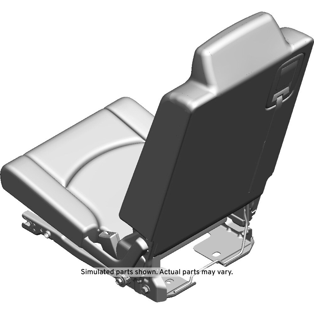 GM Genuine Parts Dark Titanium 3rd Row Passenger Side Seat