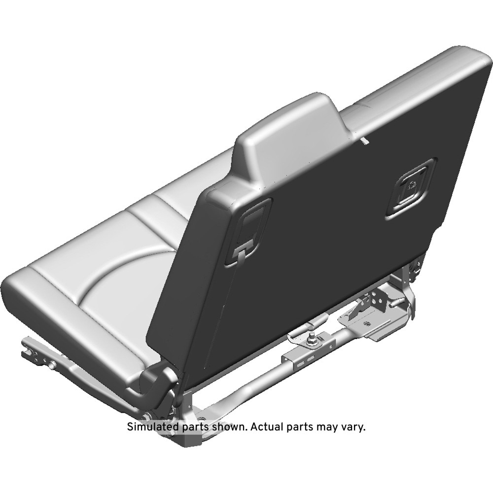 GM Genuine Parts Dark Titanium 3rd Row Driver Side Seat