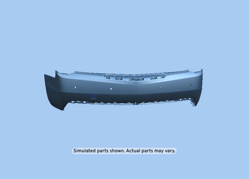 GM Genuine Parts Rear Upper Bumper Cover