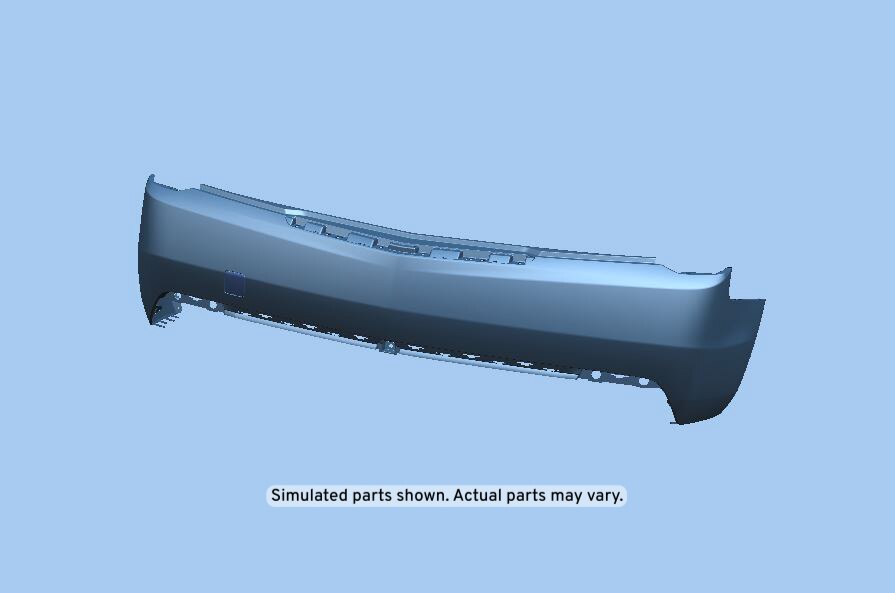 GM Genuine Parts Rear Upper Bumper Cover