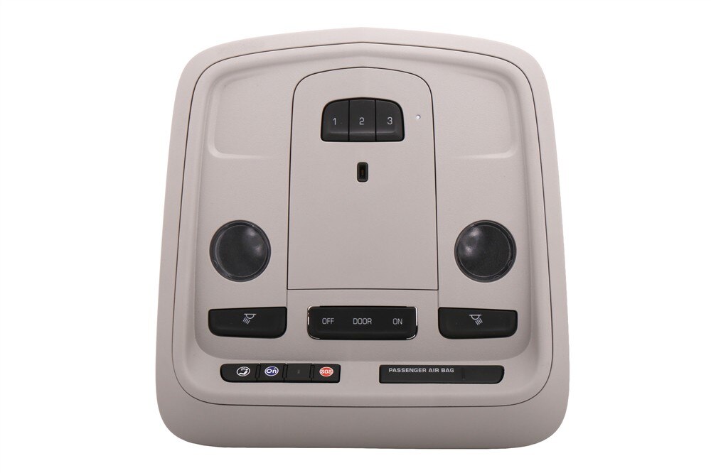 GM Genuine Parts Light Titanium Roof Console