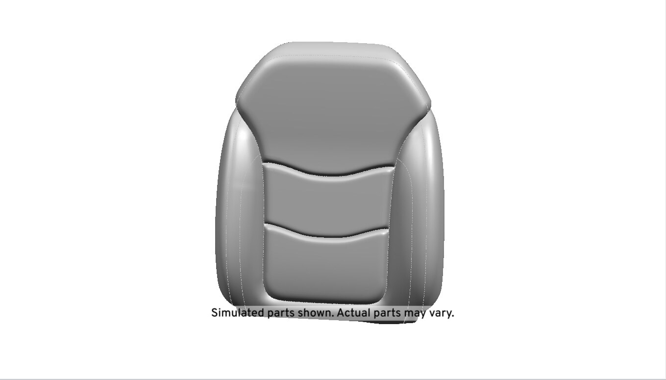 GM Genuine Parts Brandy Driver Seat Back Cushion Cover