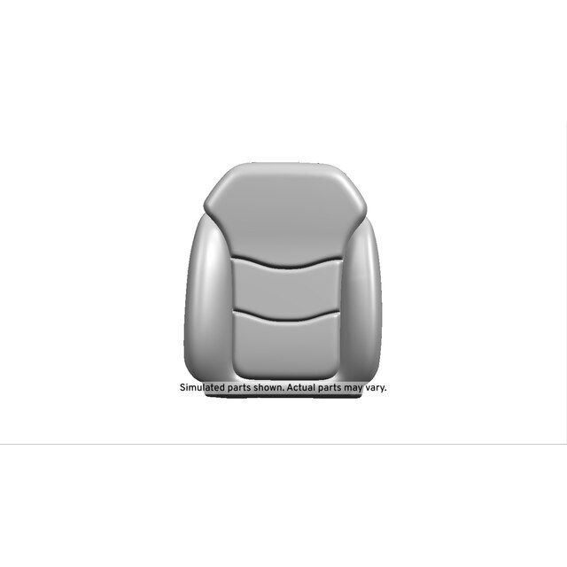 GM Genuine Parts Dark Ash Gray Passenger Seat Back Cushion Cover