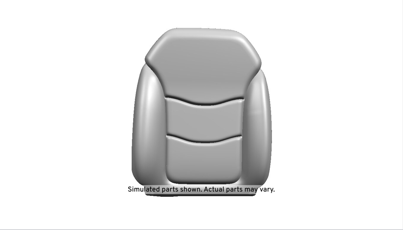 GM Genuine Parts Brandy Passenger Seat Back Cushion Cover
