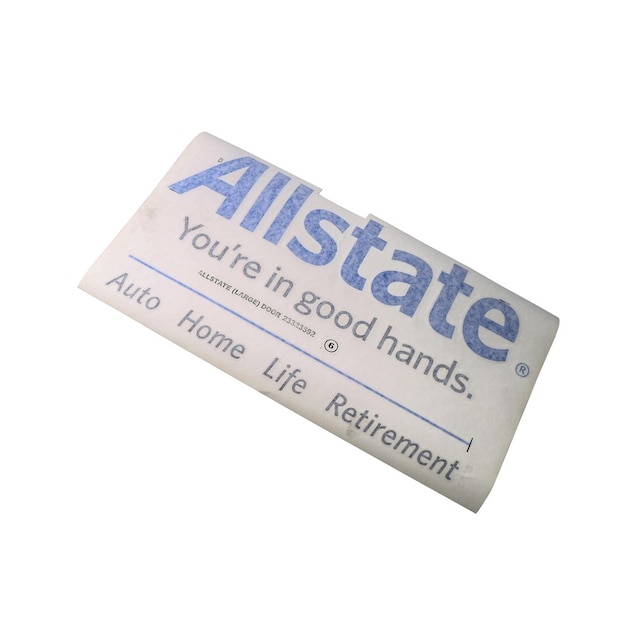 GM Genuine Parts Front Side Door Allstate Decal