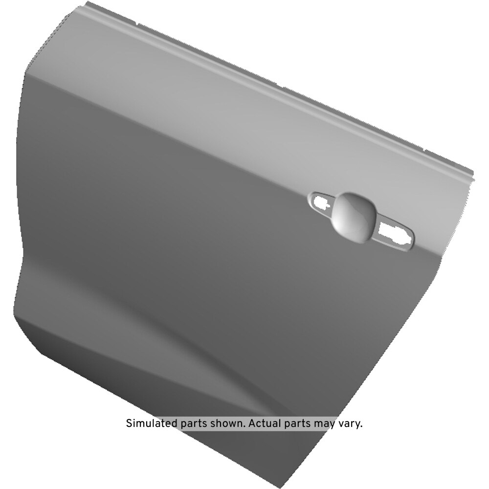 GM Genuine Parts Driver Side Rear Door Outer Panel