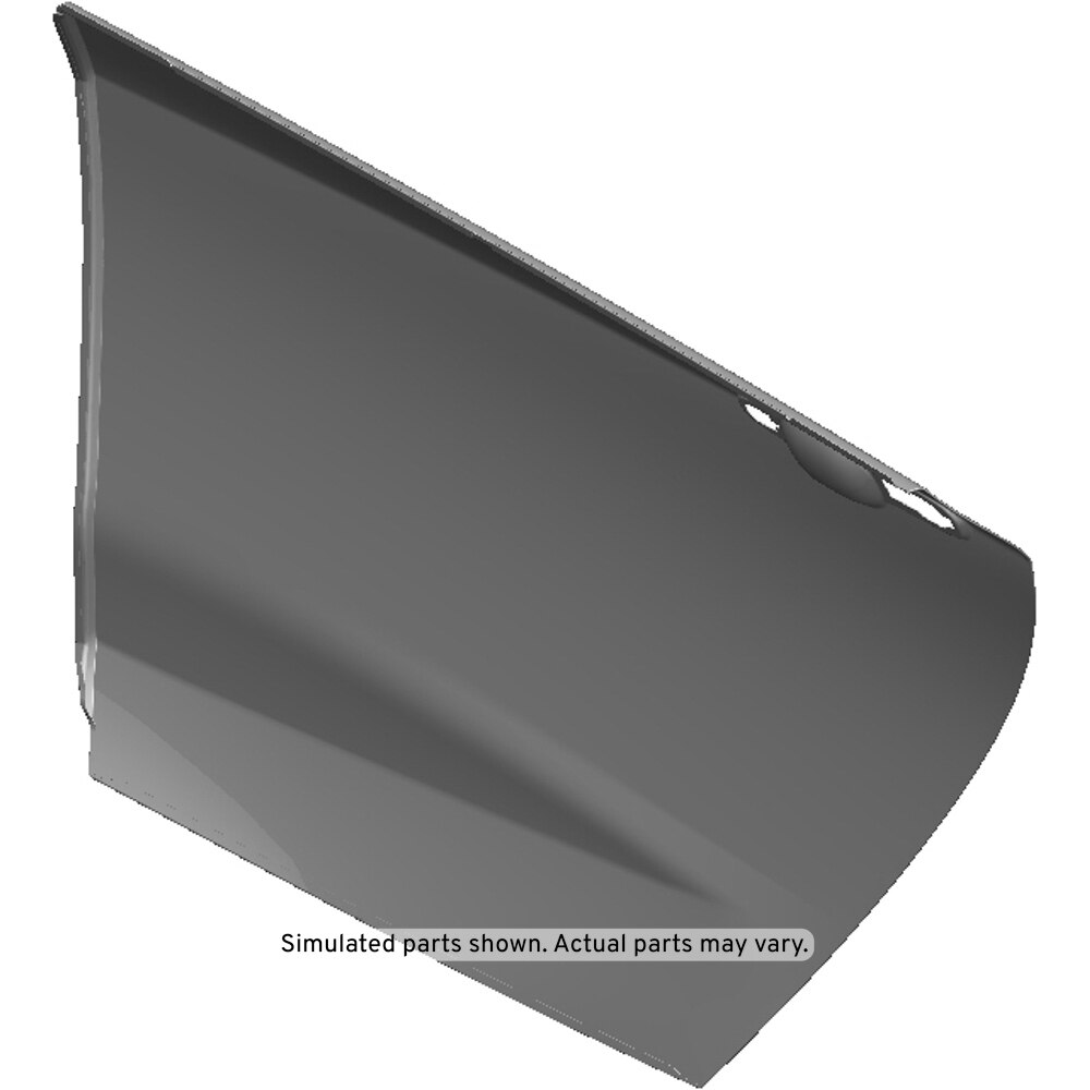 GM Genuine Parts Passenger Side Rear Door Outer Panel