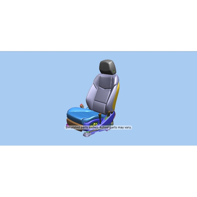 GM Genuine Parts Light Platinum Driver Seat