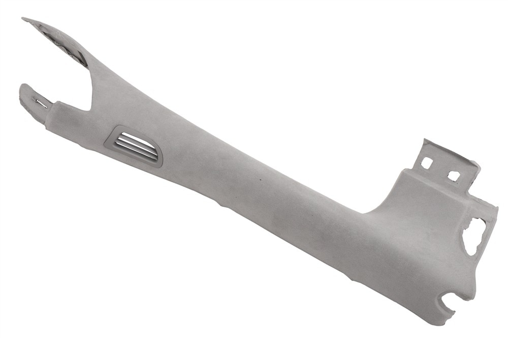 GM Genuine Parts Light Ash Gray Passenger Side Windshield Garnish Molding