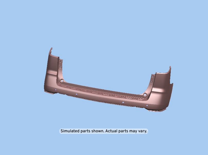 GM Genuine Parts Rear Bumper Cover