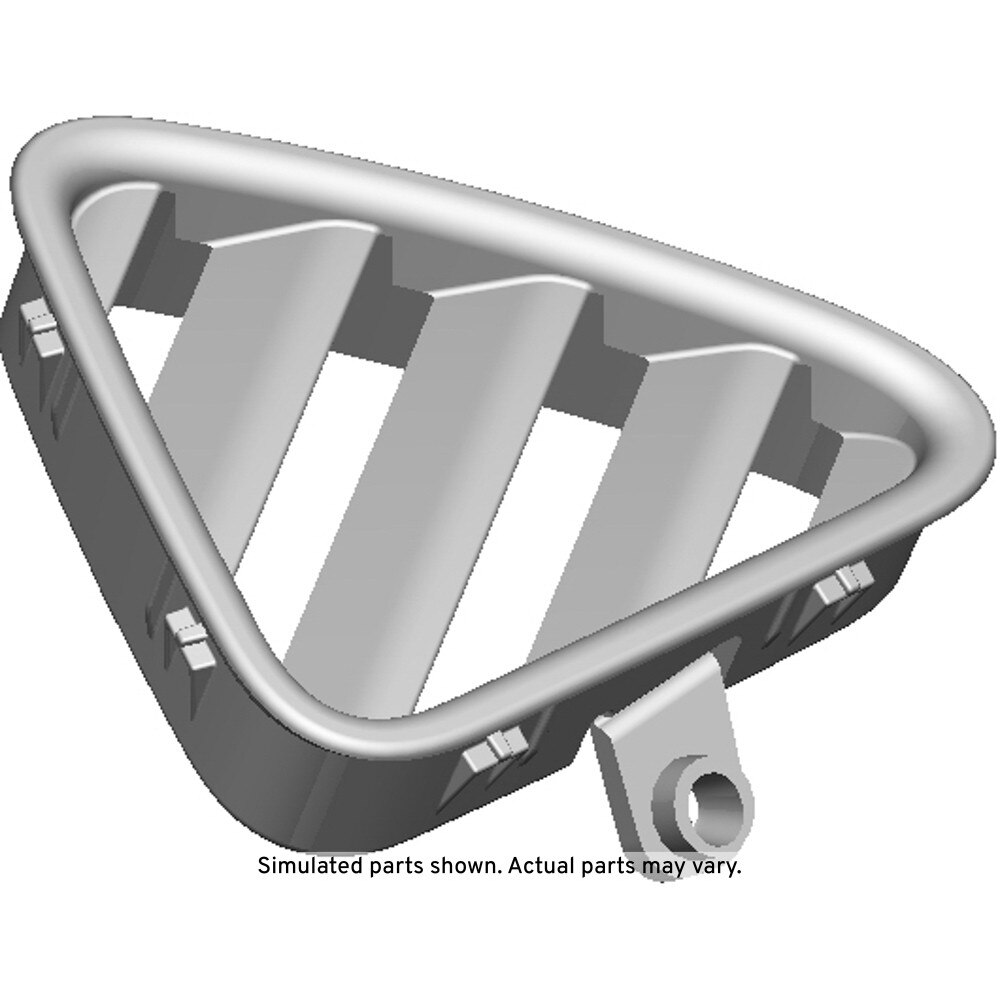 GM Genuine Parts Dark Atmosphere Passenger Side Window Defogger Outlet Grille