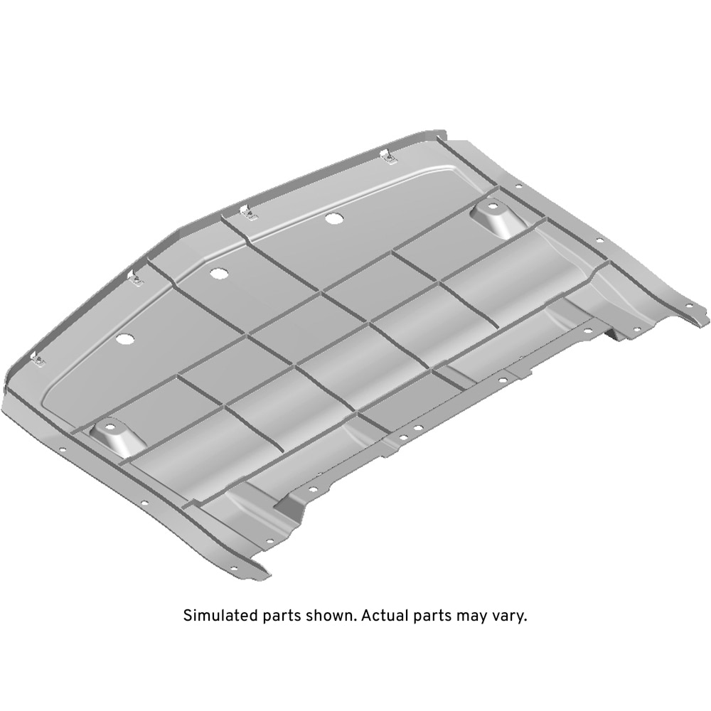 GM Genuine Parts Front Compartment Air Deflector