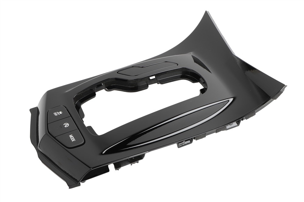 GM Genuine Parts Piano Black Front Floor Console Transmission Shift Opening Trim Plate
