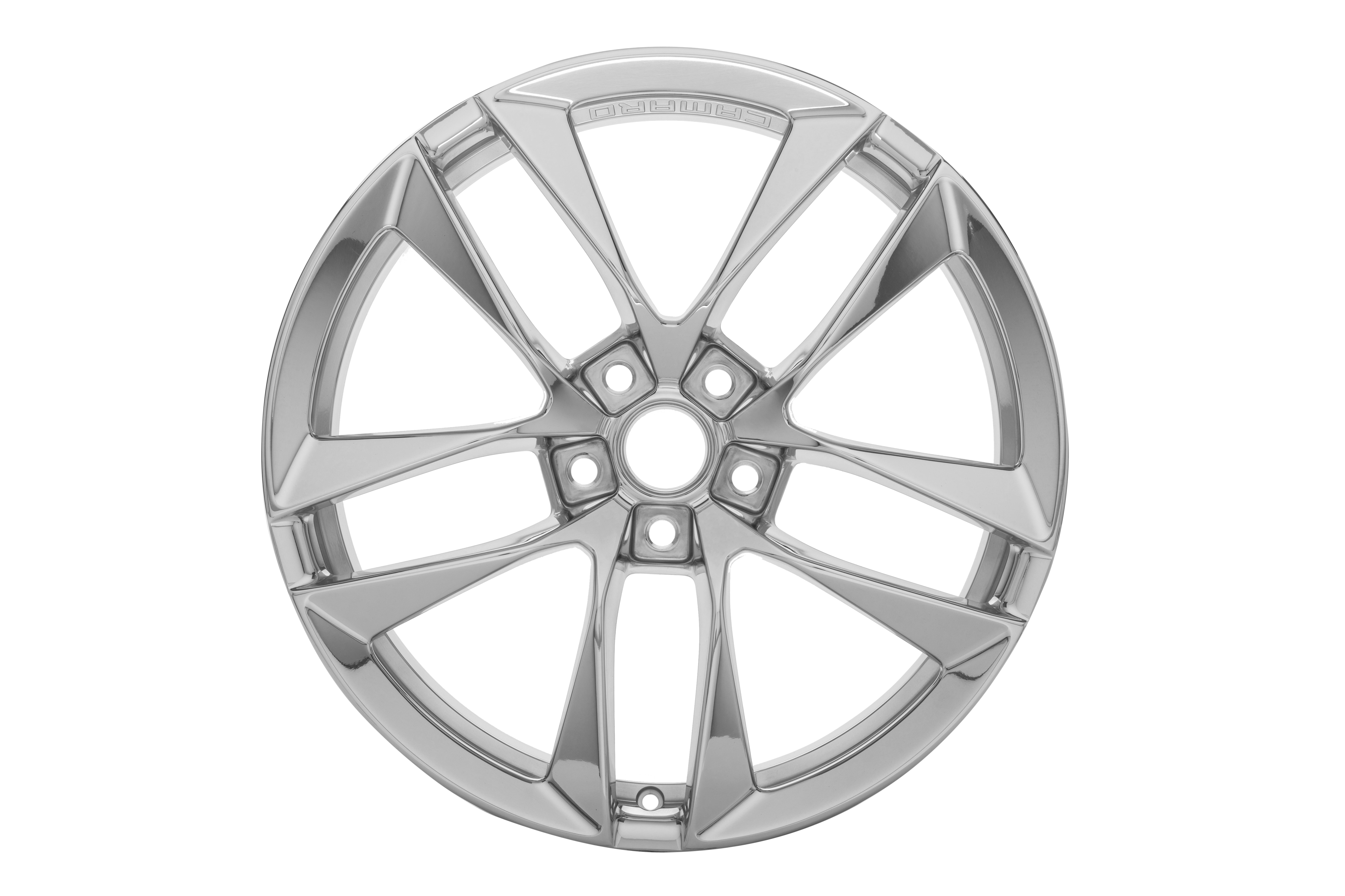 20x8.5-Inch Aluminum 5-Split-Spoke Front Wheel in Polished Finish