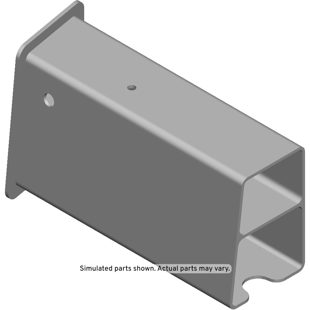 GM Genuine Parts Front Driver Side Bumper Lower Impact Bar
