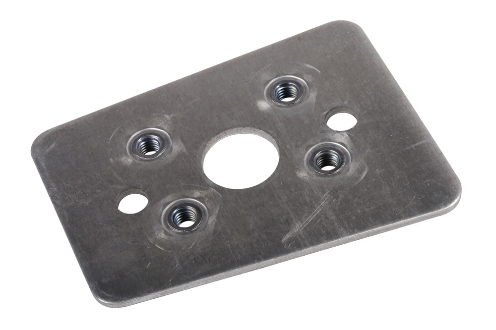 GM Genuine Parts Passenger Side Front Bumper Impact Bar Anchor Plate