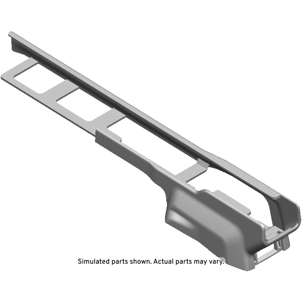 GM Genuine Parts Galvanized Cool Front Passenger Side Seat Outer Adjuster Front Finish Cover