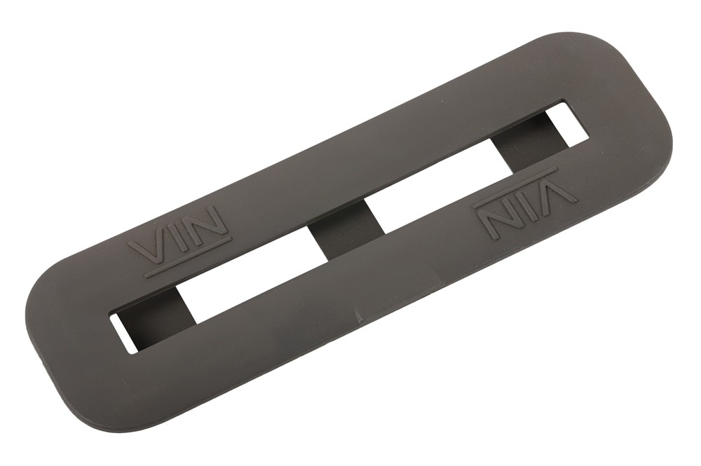 GM Genuine Parts Dark Ash Gray Vehicle Identification Number Plate Opening Access Cover