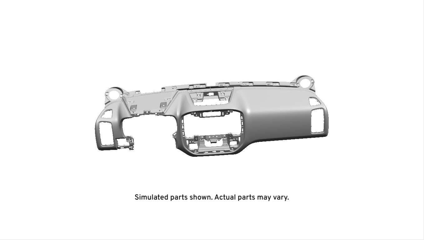 GM Genuine Parts Dark Ash Gray Instrument Panel