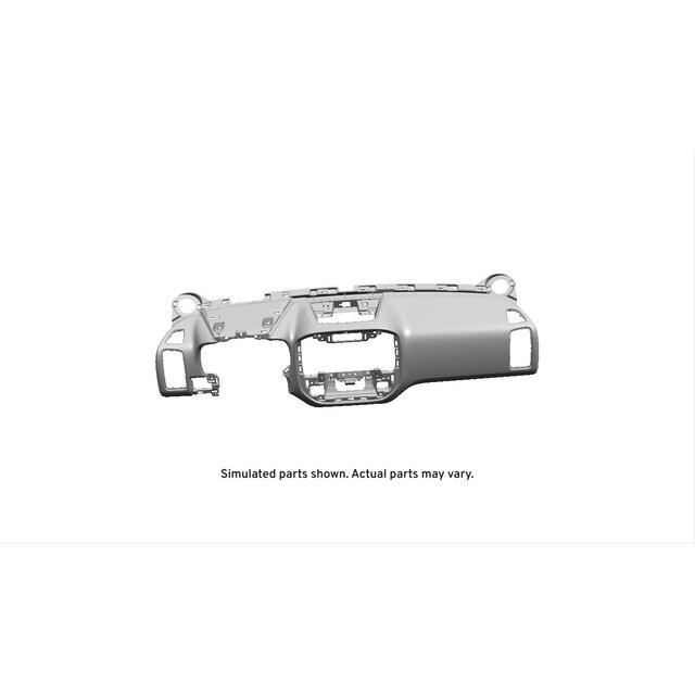 GM Genuine Parts Dark Ash Gray Instrument Panel