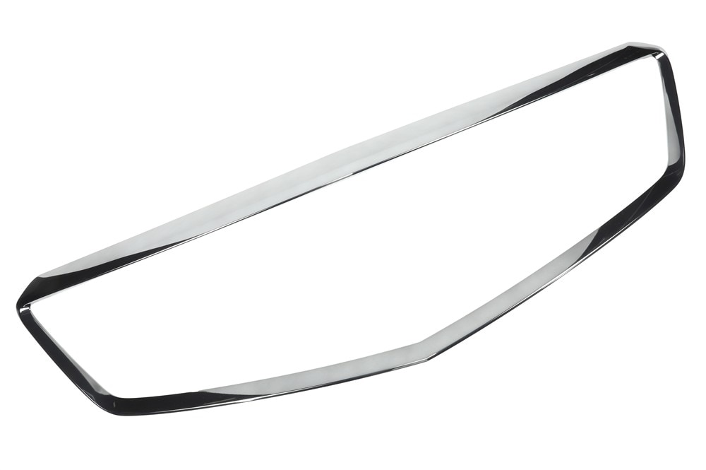 GM Genuine Parts Front Grille Opening Bezel in Black Chrome