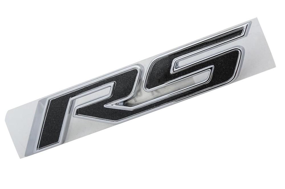 GM Genuine Parts Gray Front Grille RS Emblem