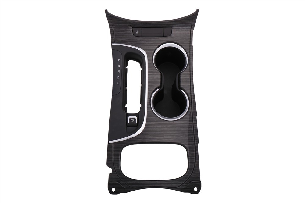 GM Genuine Parts Dark Zebrano Front Floor Console Trim Plate