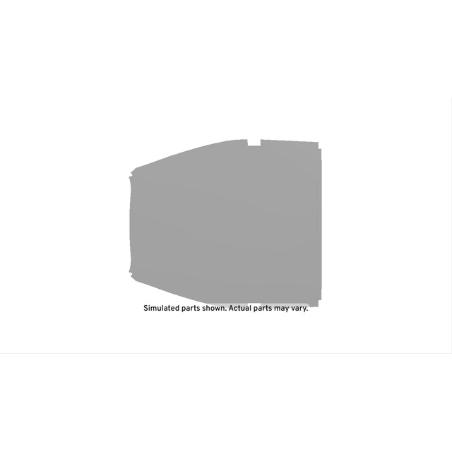 GM Genuine Parts Fusion Gray Metallic Folding Top Stowage Compartment Lid Decal