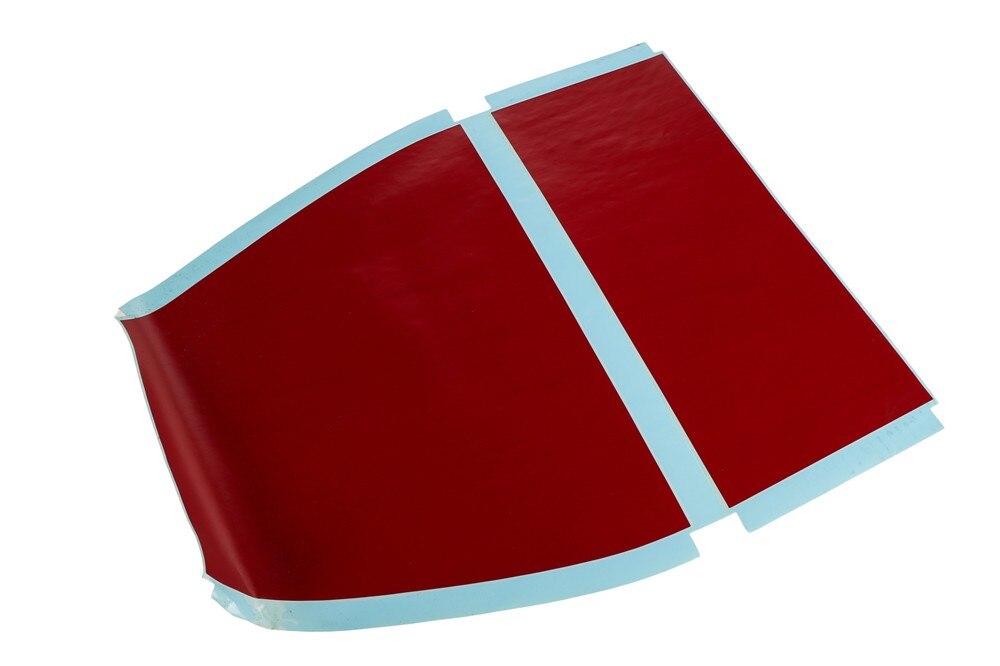 GM Genuine Parts Torch Red Folding Top Stowage Compartment Lid Decal