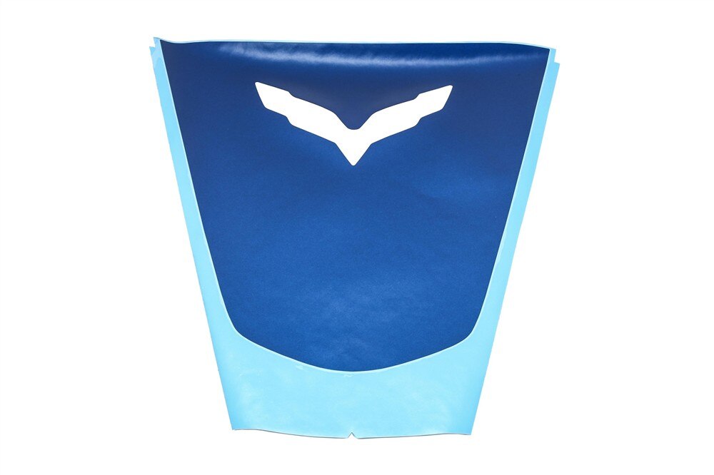 GM Genuine Parts Blue My Mind Folding Top Stowage Compartment Panel Decal