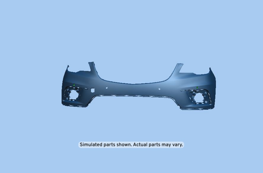 GM Genuine Parts Front Upper Bumper Cover