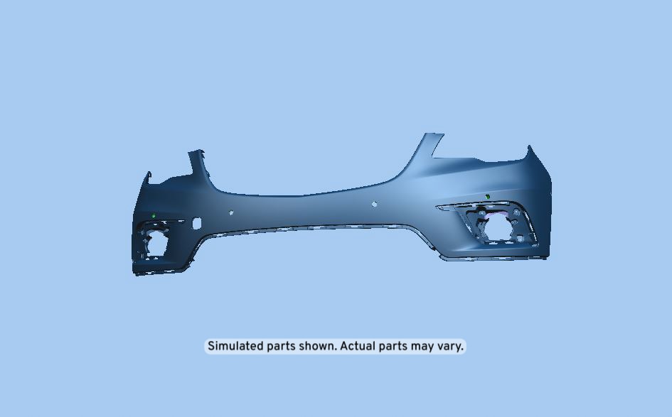 GM Genuine Parts Front Upper Bumper Cover