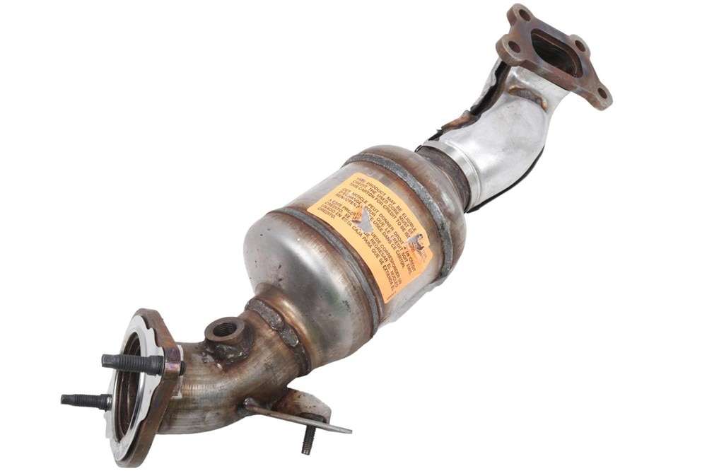 GM Genuine Parts Driver Side 3-Way Catalytic Converter with Flanges, Brace, Gasket, and Studs