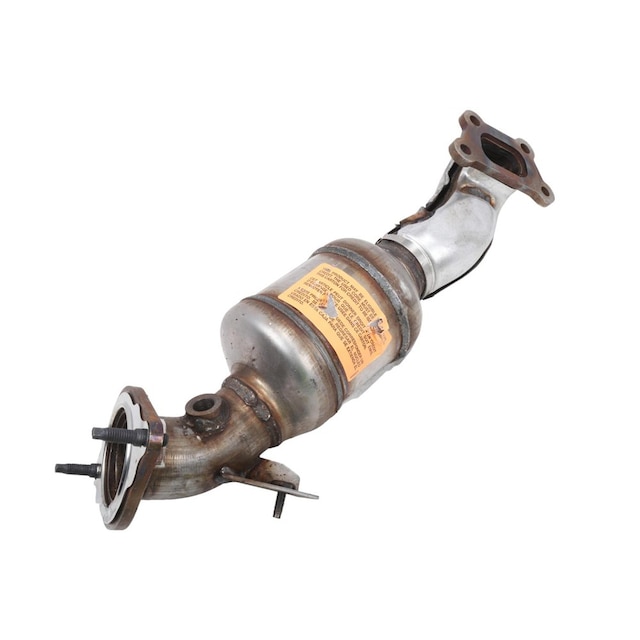 GM Genuine Parts Driver Side 3-Way Catalytic Converter with Flanges, Brace, Gasket, and Studs