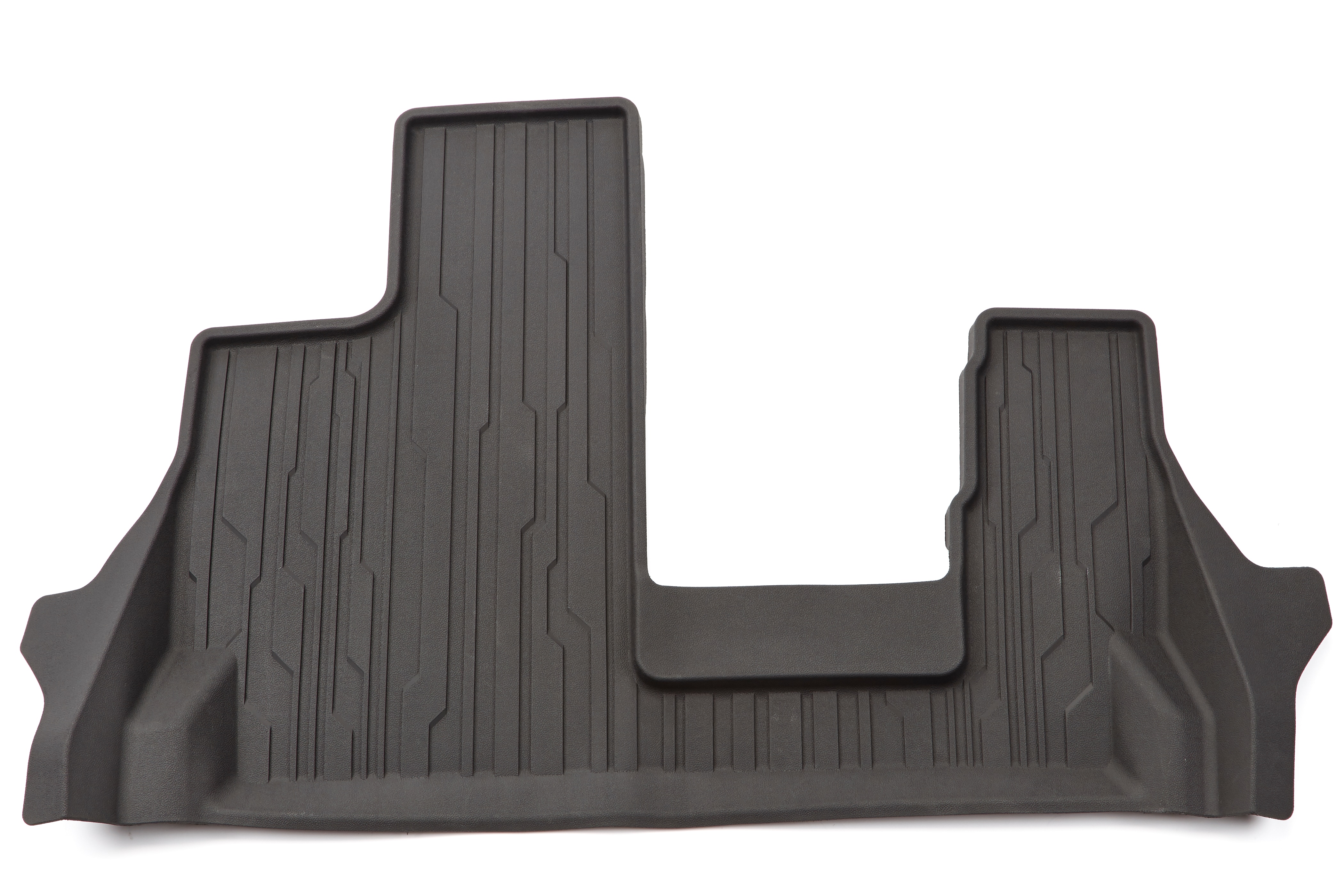 Third-Row One-Piece Premium All-Weather Floor Liner in Jet Black (for Models with Second-Row Bench Seat)
