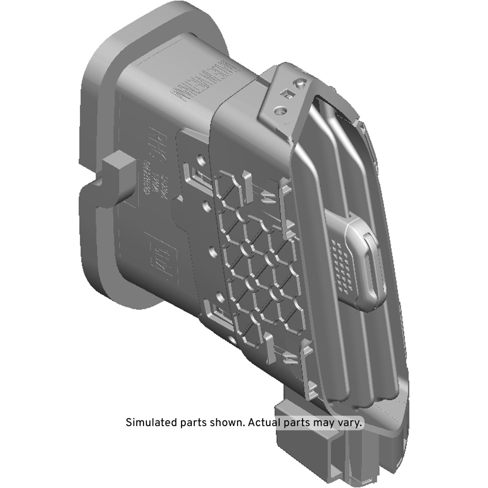 GM Genuine Parts Passenger Side Instrument Panel Center Air Outlet