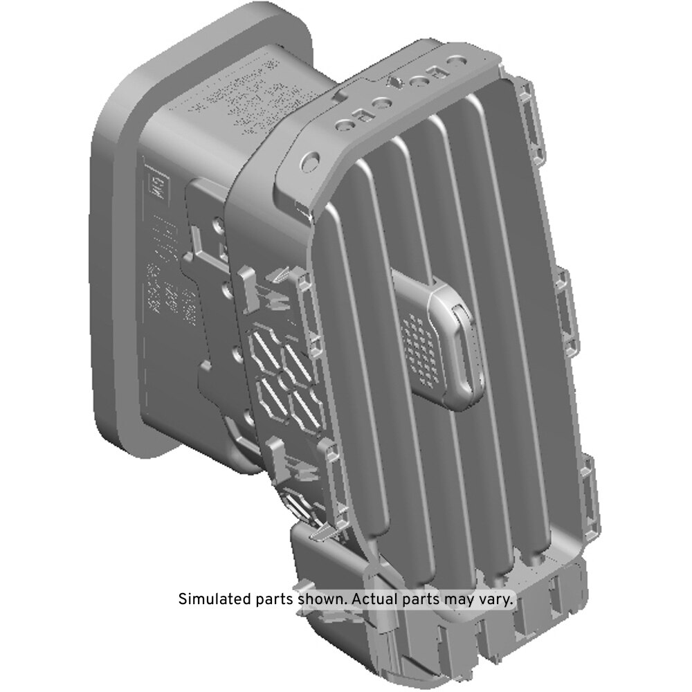 GM Genuine Parts Passenger Side Instrument Panel Outer Air Outlet