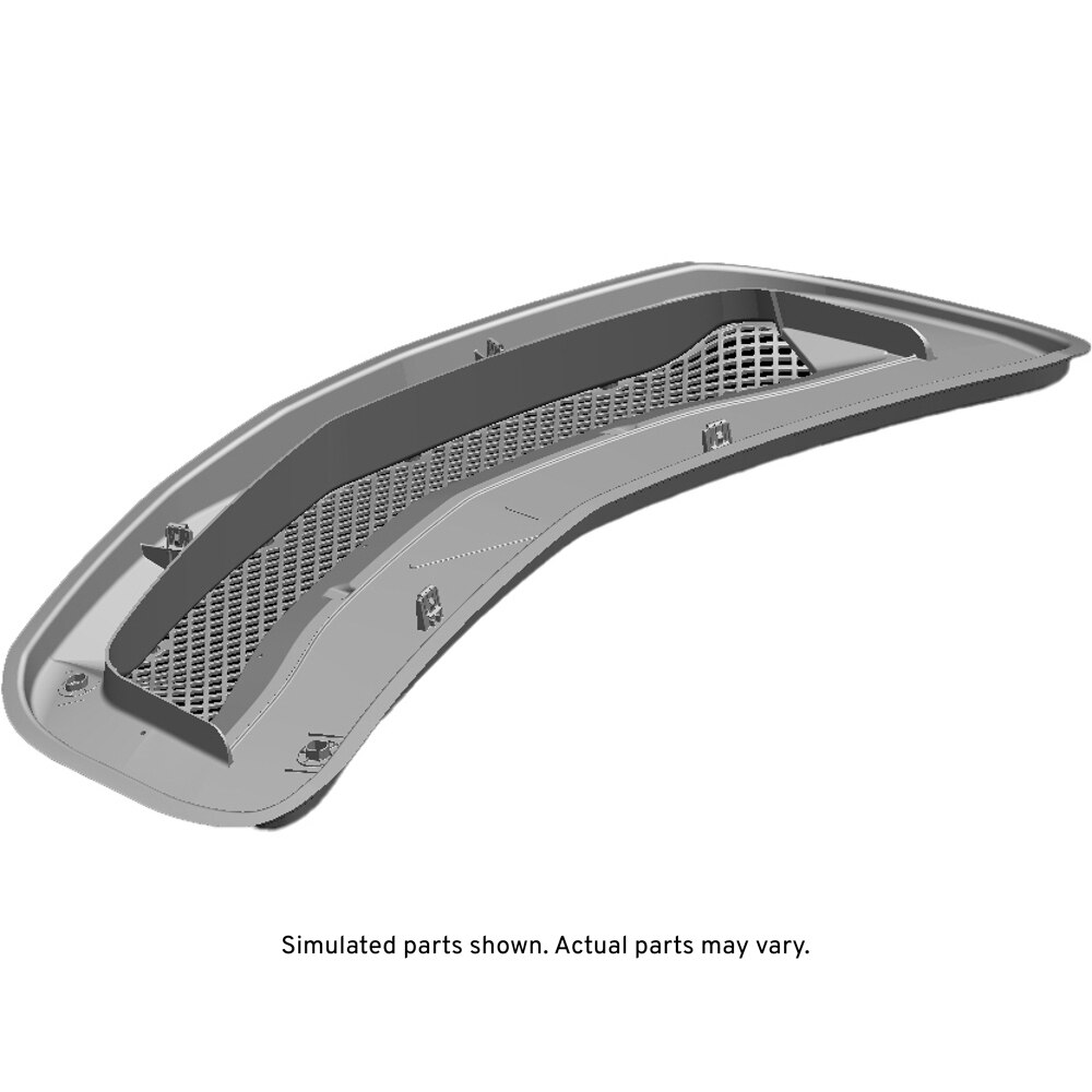 GM Genuine Parts Hood Air Extractor Water Deflector