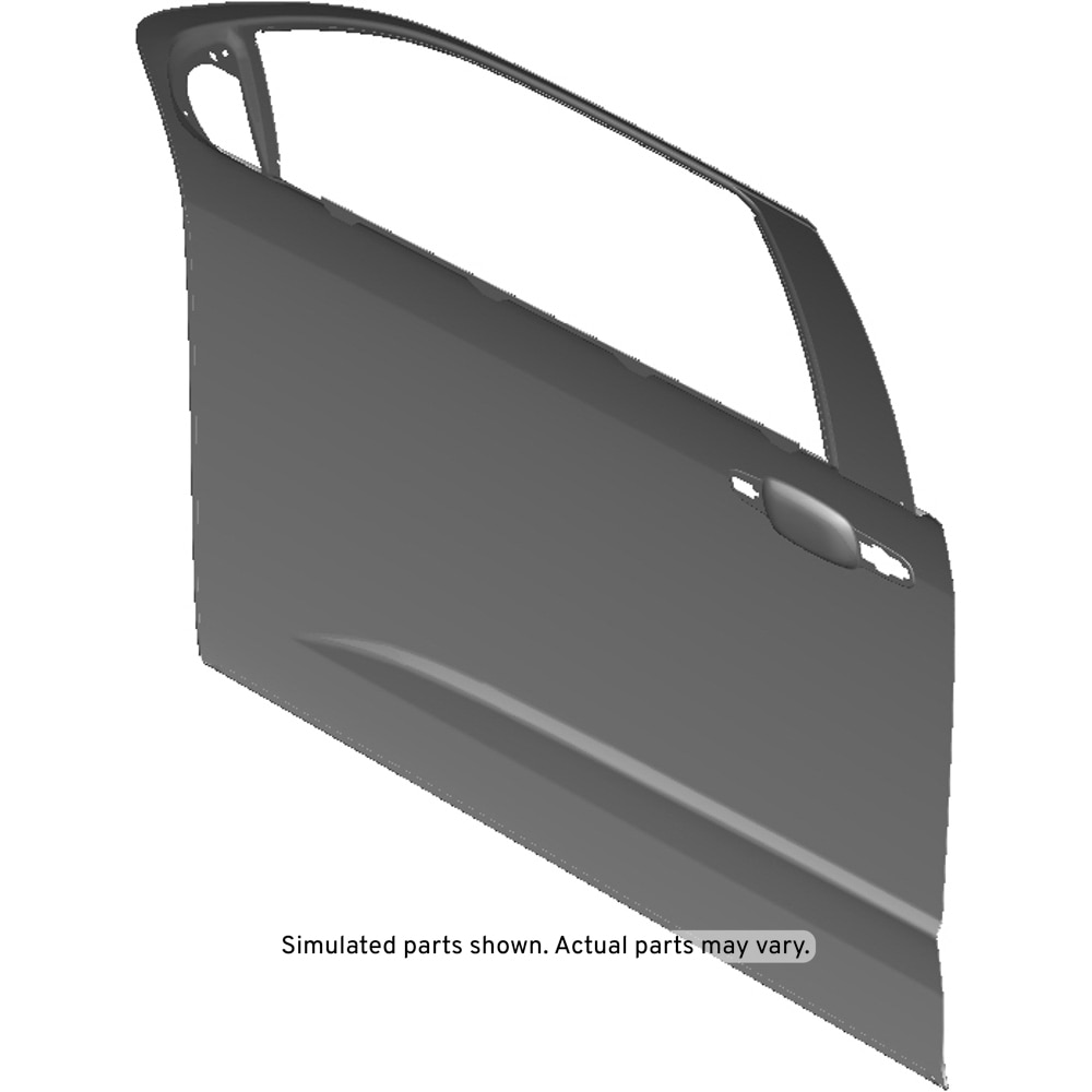 GM Genuine Parts Front Passenger Side Door Outer Panel
