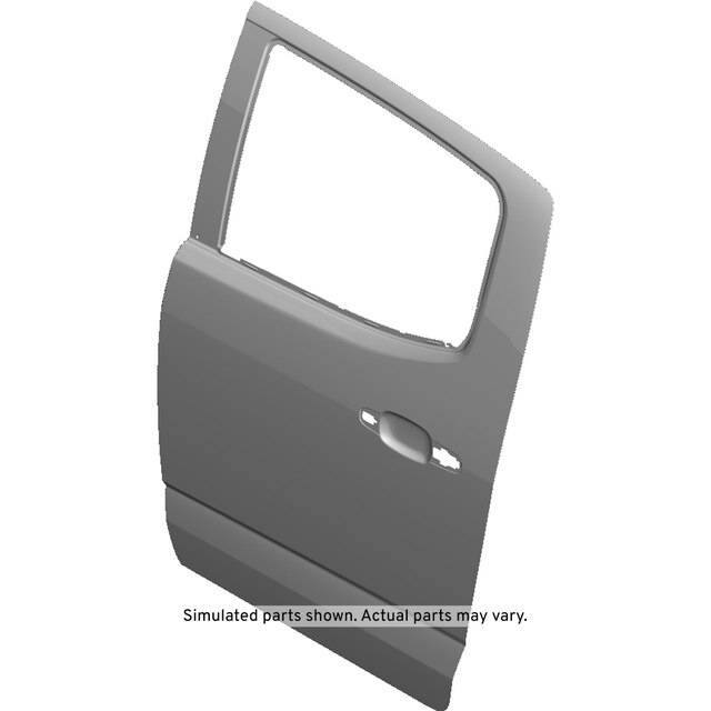 GM Genuine Parts Rear Driver Side Door Outer Panel