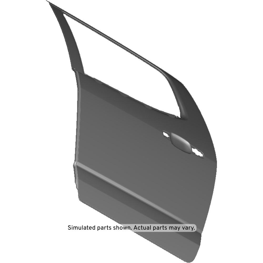 GM Genuine Parts Rear Passenger Side Door Outer Panel