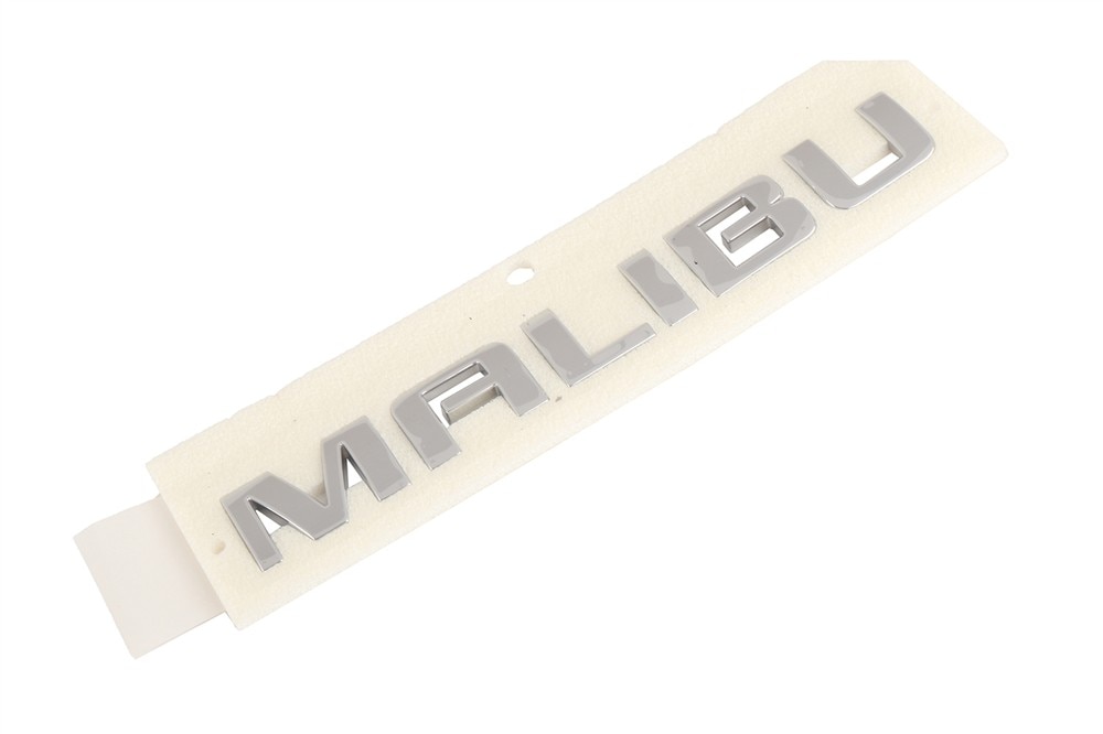 GM Genuine Parts Deck Lid Malibu Name Plate