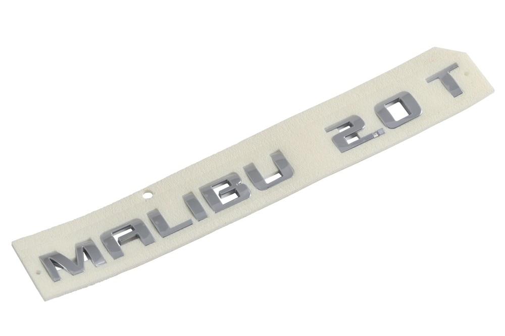 GM Genuine Parts Deck Lid Malibu 2.0T Name Plate