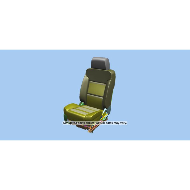 GM Genuine Parts Dark Ash Gray Passenger Seat