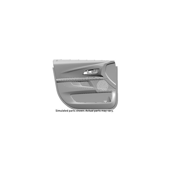 GM Genuine Parts Jet Black Front Driver Side Door Trim