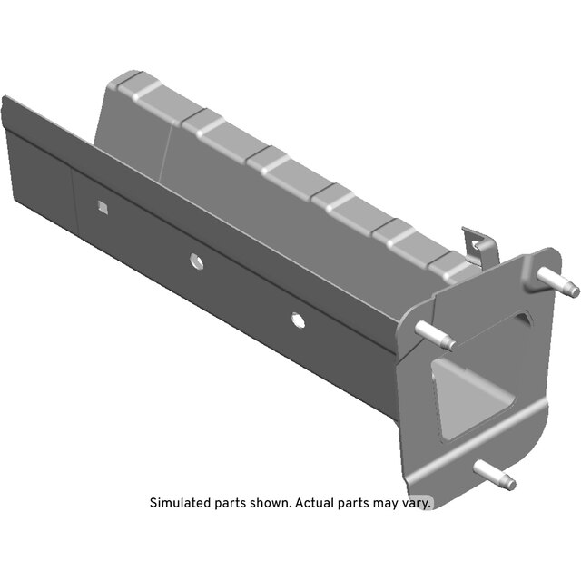 GM Genuine Parts Rear Driver Side Underbody Rail Assembly with Plates and Bracket