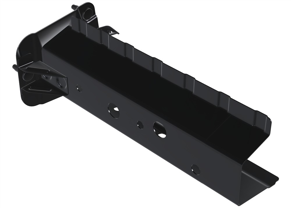GM Genuine Parts Rear Driver Side Underbody Rail Assembly with Plates and Bracket