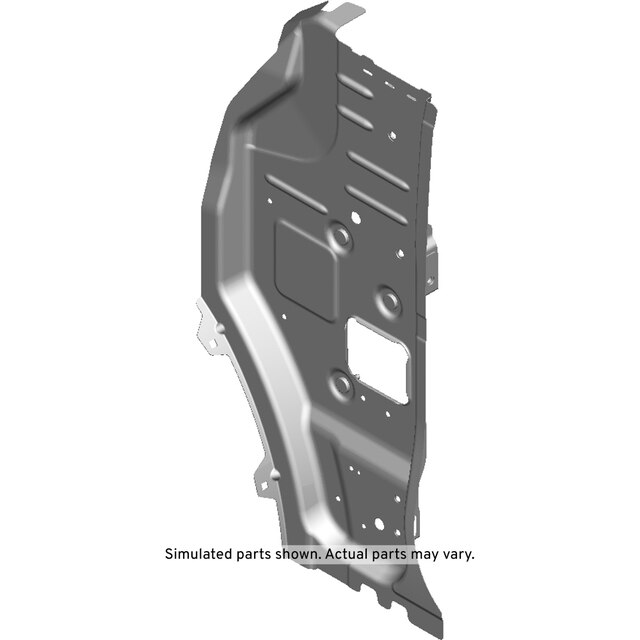 GM Genuine Parts Driver Side Body Hinge Pillar Inner Panel