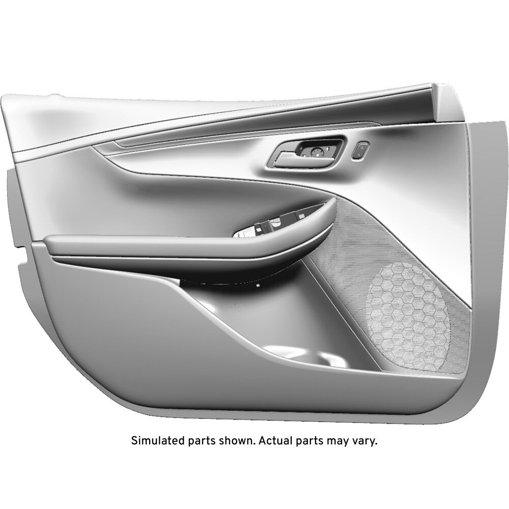 GM Genuine Parts Jet Black Front Driver Side Door Trim