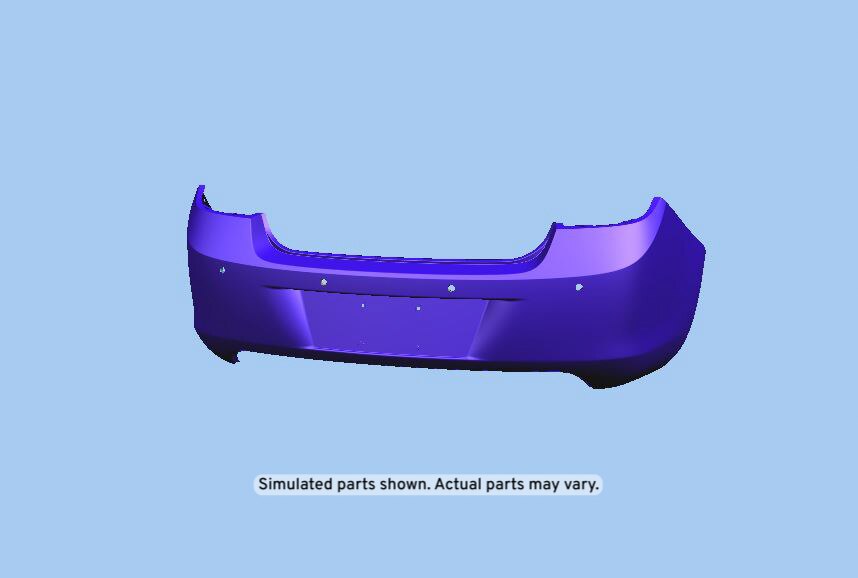 GM Genuine Parts Rear Bumper Cover